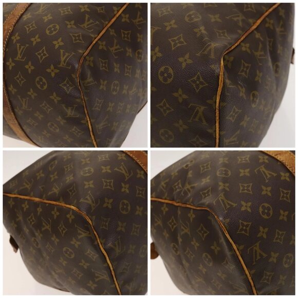 LOUIS VUITTON Monogram Sac Souple 45 Boston Bag LV Auth - Picture 16 of 16
